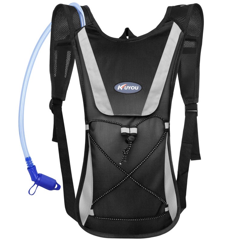 KUYOU Hydration Pack,Water Backpack with 2L Water Bladder Perfect for Running Cycling Hiking Climbing Pouch - Image 1